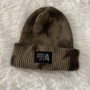 Aeropostale Cuff Army Beanie